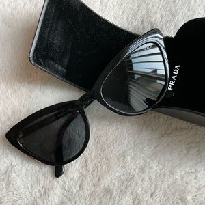 Prada 56mm Cat Eye Sunglasses
